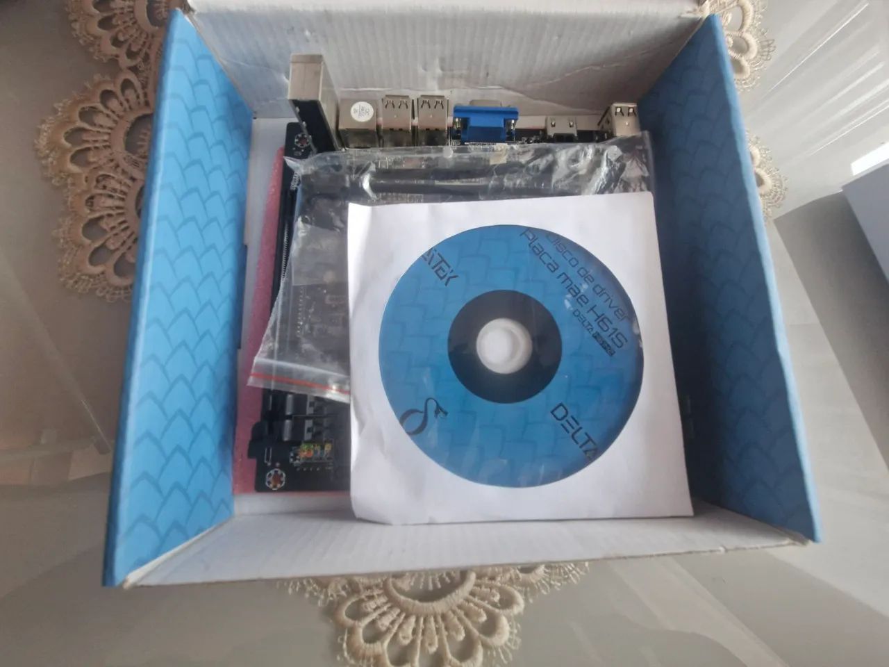 Placa Mãe H61S DDR3 Micro-ATX LGA 1155 2ª e 3ª geração - Foto 3