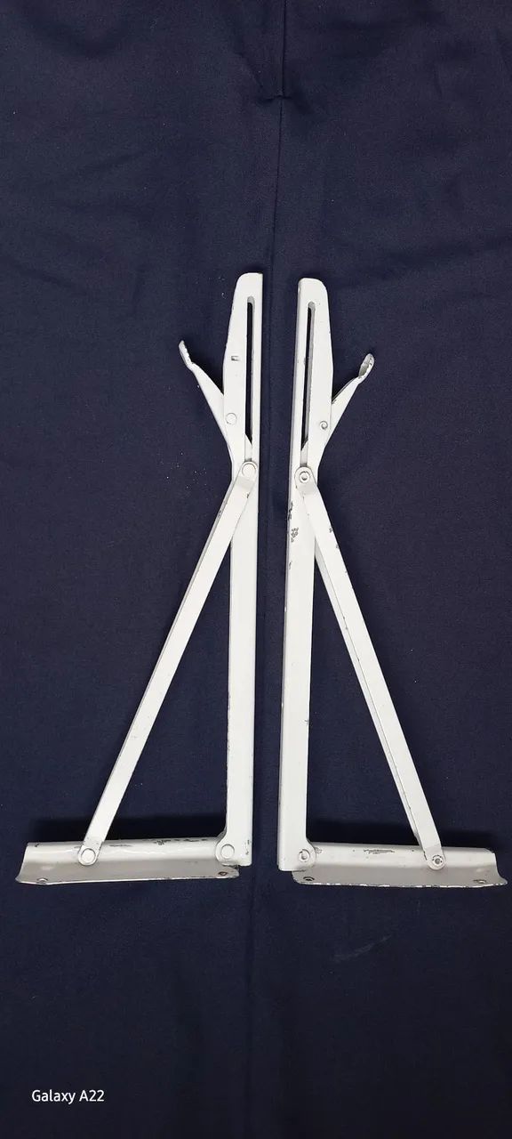 Mão francesa retrátil 40 cm. - Foto 4