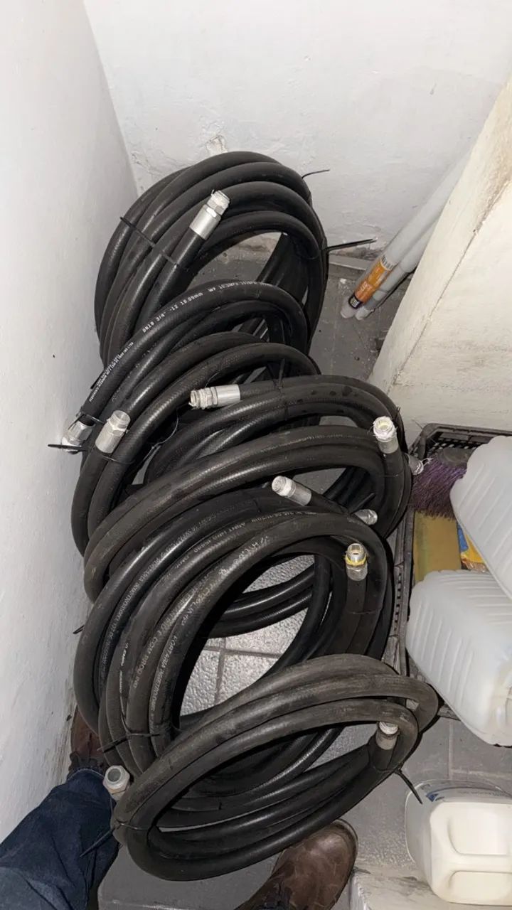 Lote 10 Mangueiras para Equipamento de Abastecimento