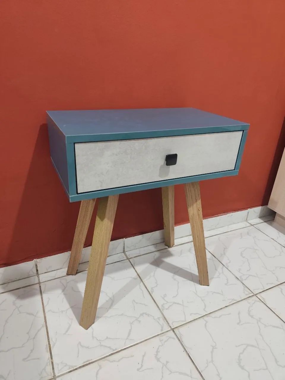 MESA DE CABECEIRA RETRÔ  - Foto 2