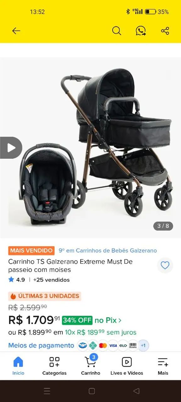 Carrinho Galzerano 