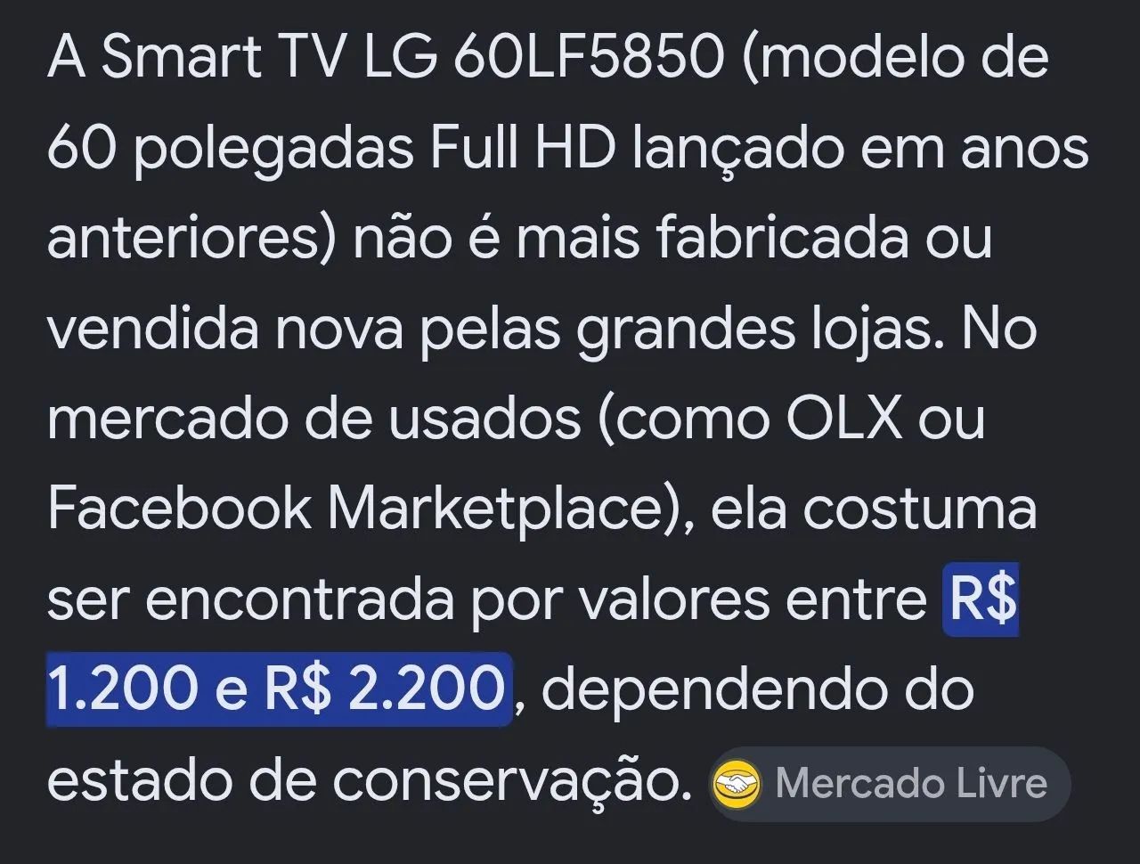 Smart TV LG, Mod:60LF5850, 60 polegadas. - Foto 5