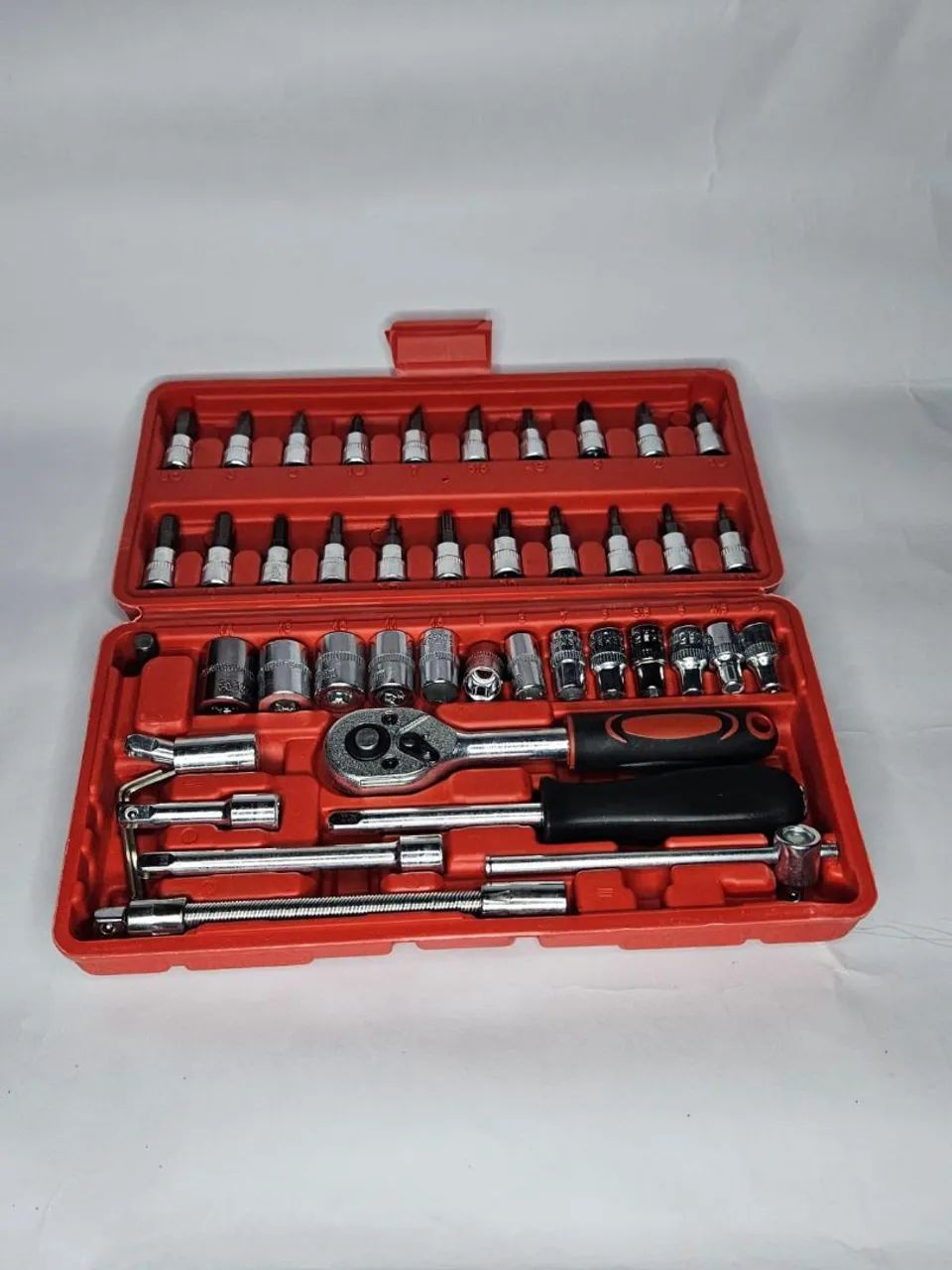 Kit de ferramentas com 46 peças  - Foto 3