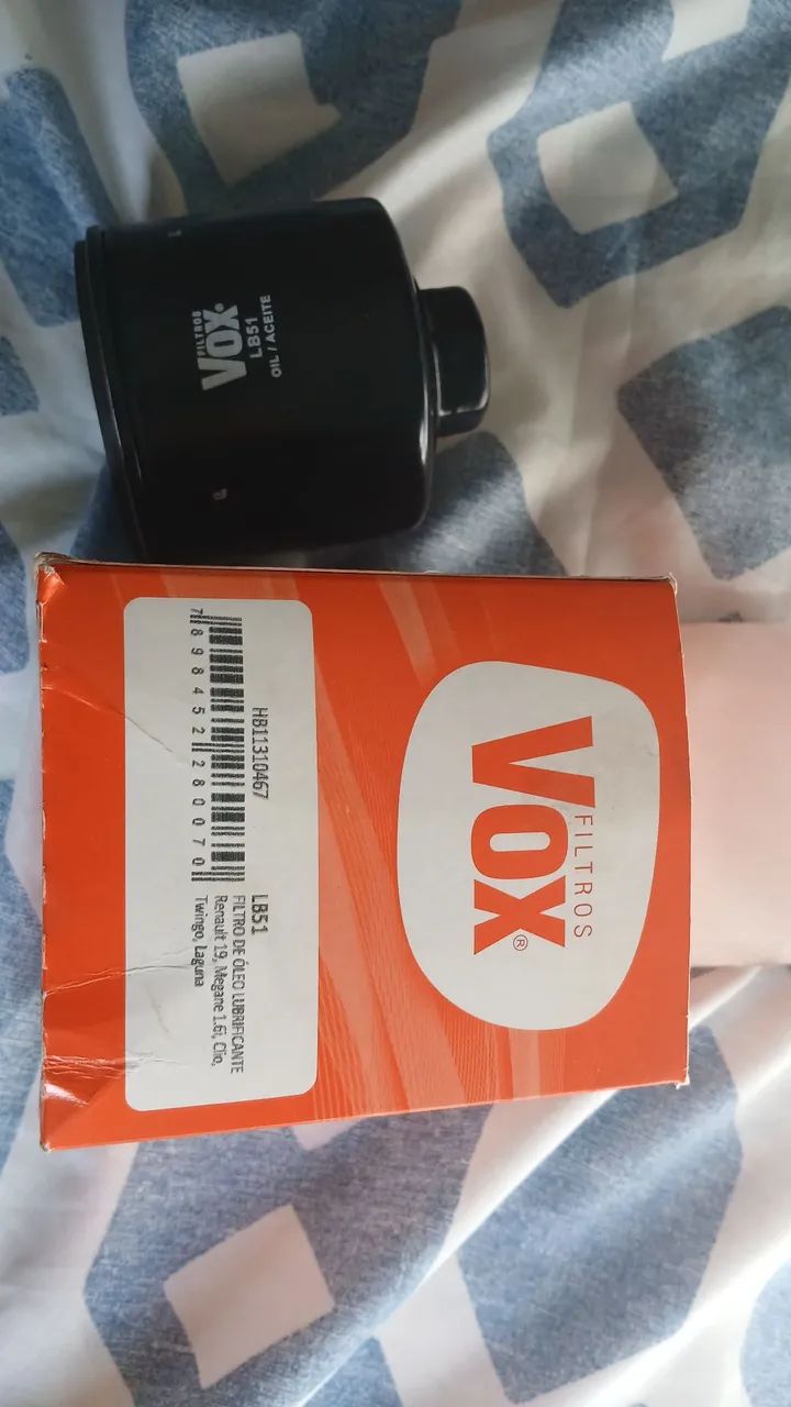 Filtro de óleo vox