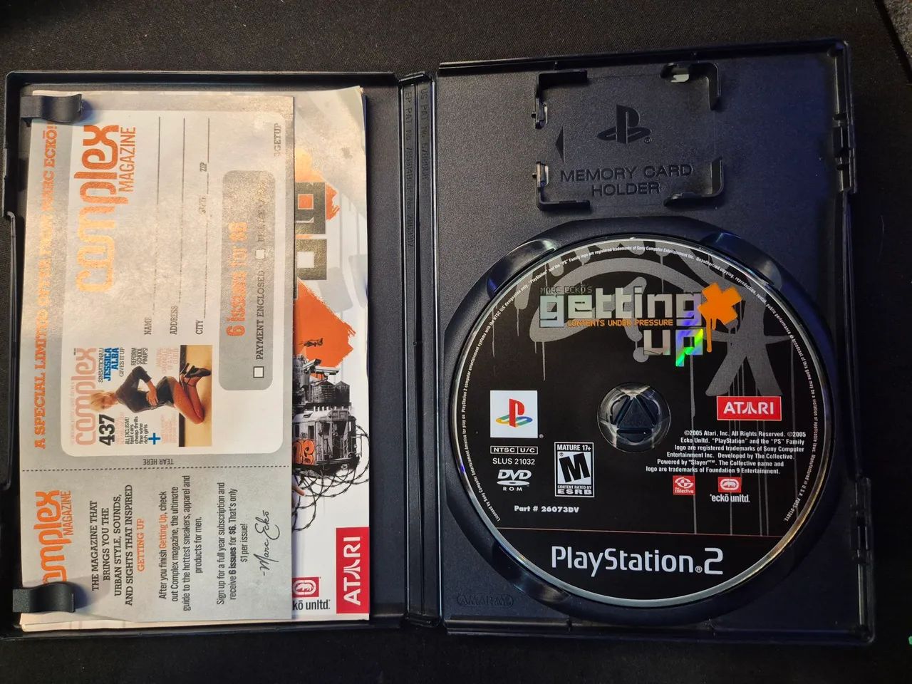 Jogo Marc Ecko's Getting Up Contents Under pressure Ps2 - Foto 4