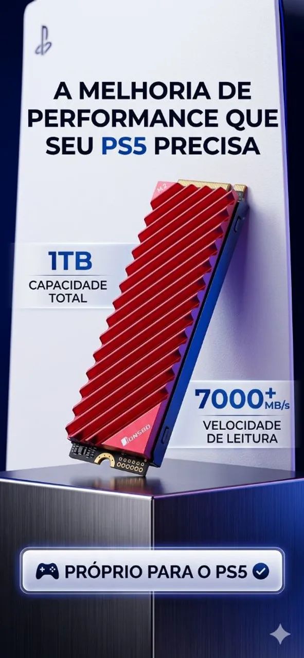 Ssd 1tb Hiksemi 7450mb PS5