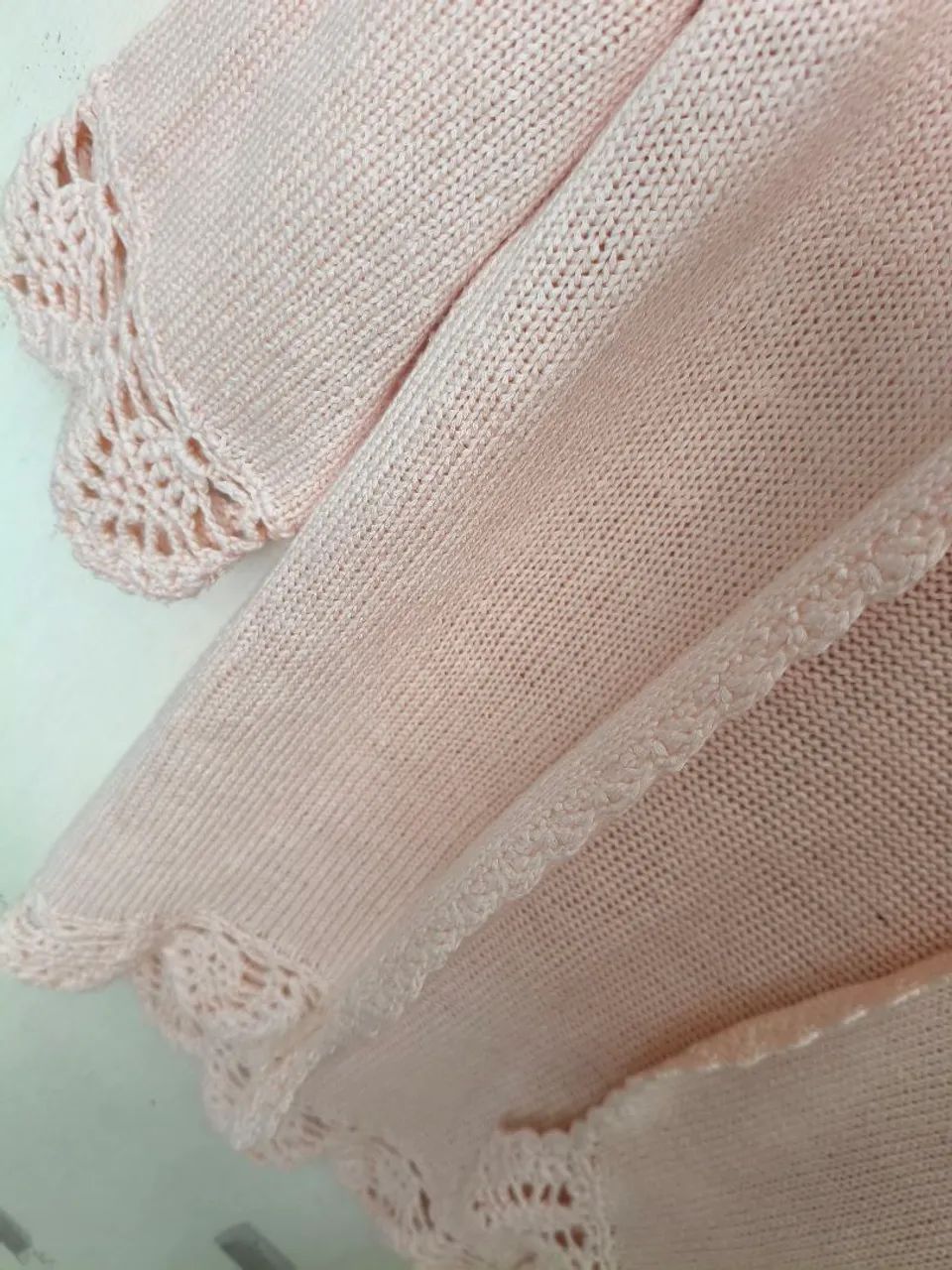 ZARA KNIT CASAQUETE crochê Tam 11-12anos veste até 48 - Foto 4