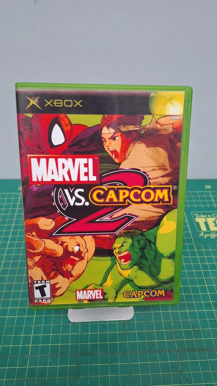 Marvel vs Capcom 2 Xbox clássico original