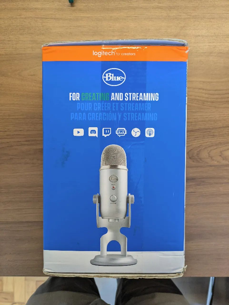 microfone logitech blue yeti usb - Foto 5