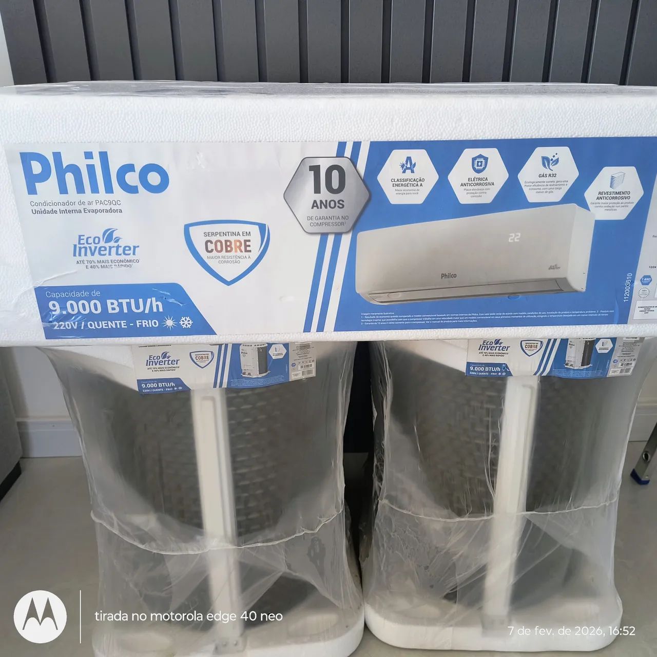 Ar condicionado 9000 btu  - Foto 2