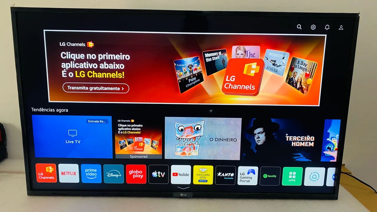TV SMART 43 POLEGADAS 4K LG - Foto 2