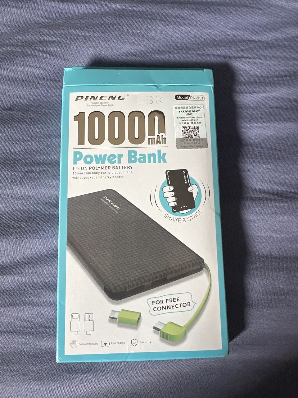 Power Bank para Android e iPhone 