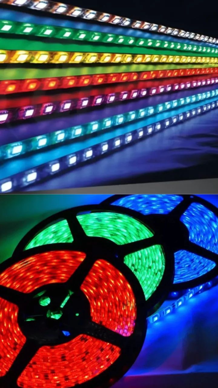 FITA LED 5050 CORES VARIADAS 5 METROS - Foto 3