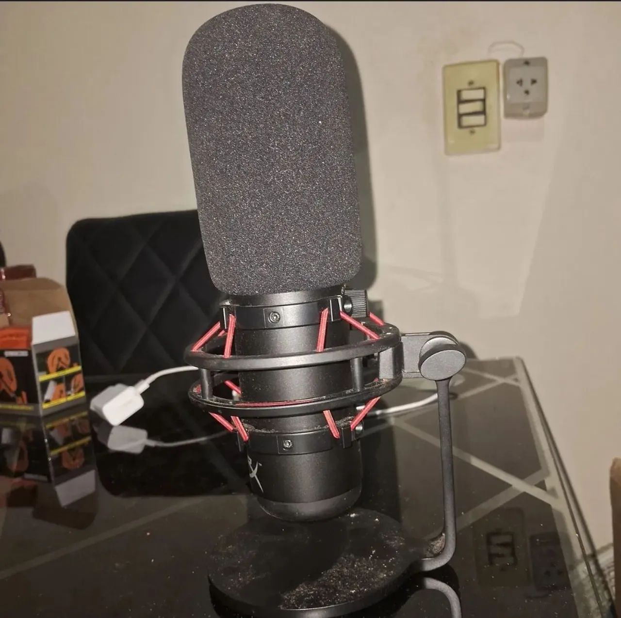 Hyperx Quadcast + Espuma