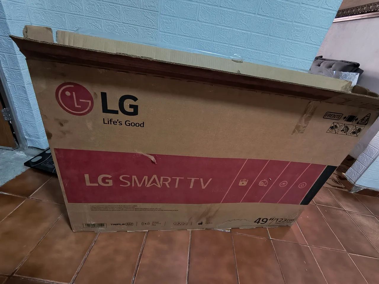 TV LG smart 49 polegadas 100% funcionando  - Foto 4