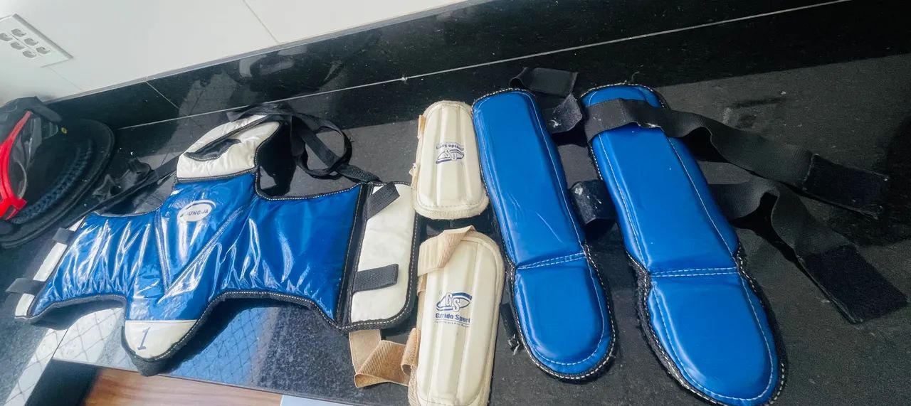 Kit proteção taekwondo  - Foto 5