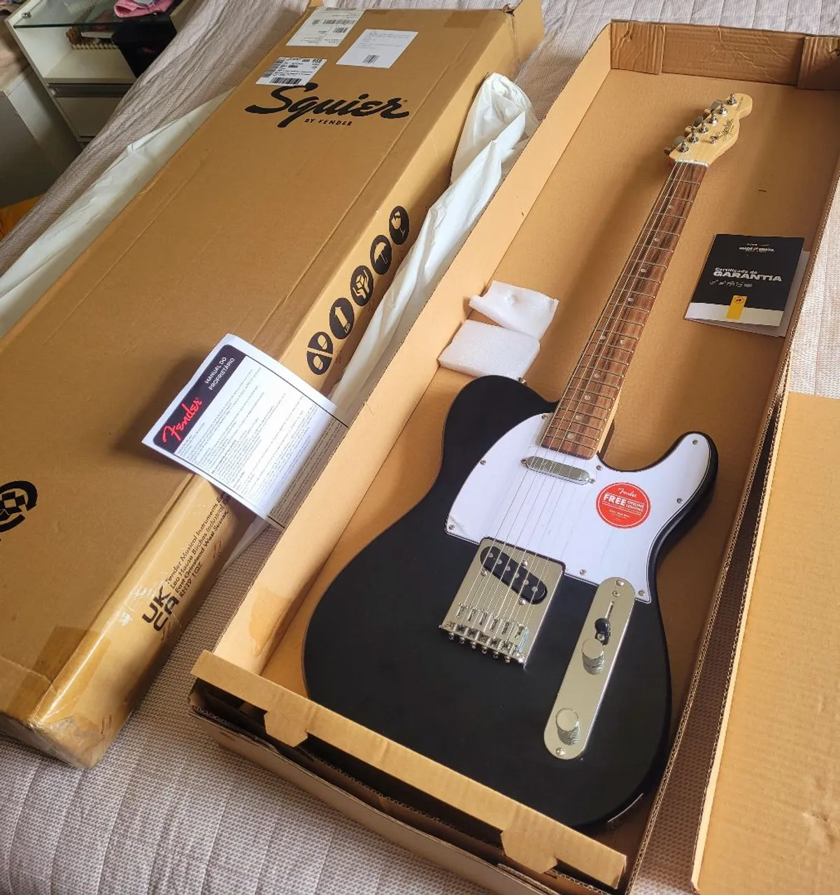 Fender Squier telecaster standard 2006 saymour duncan