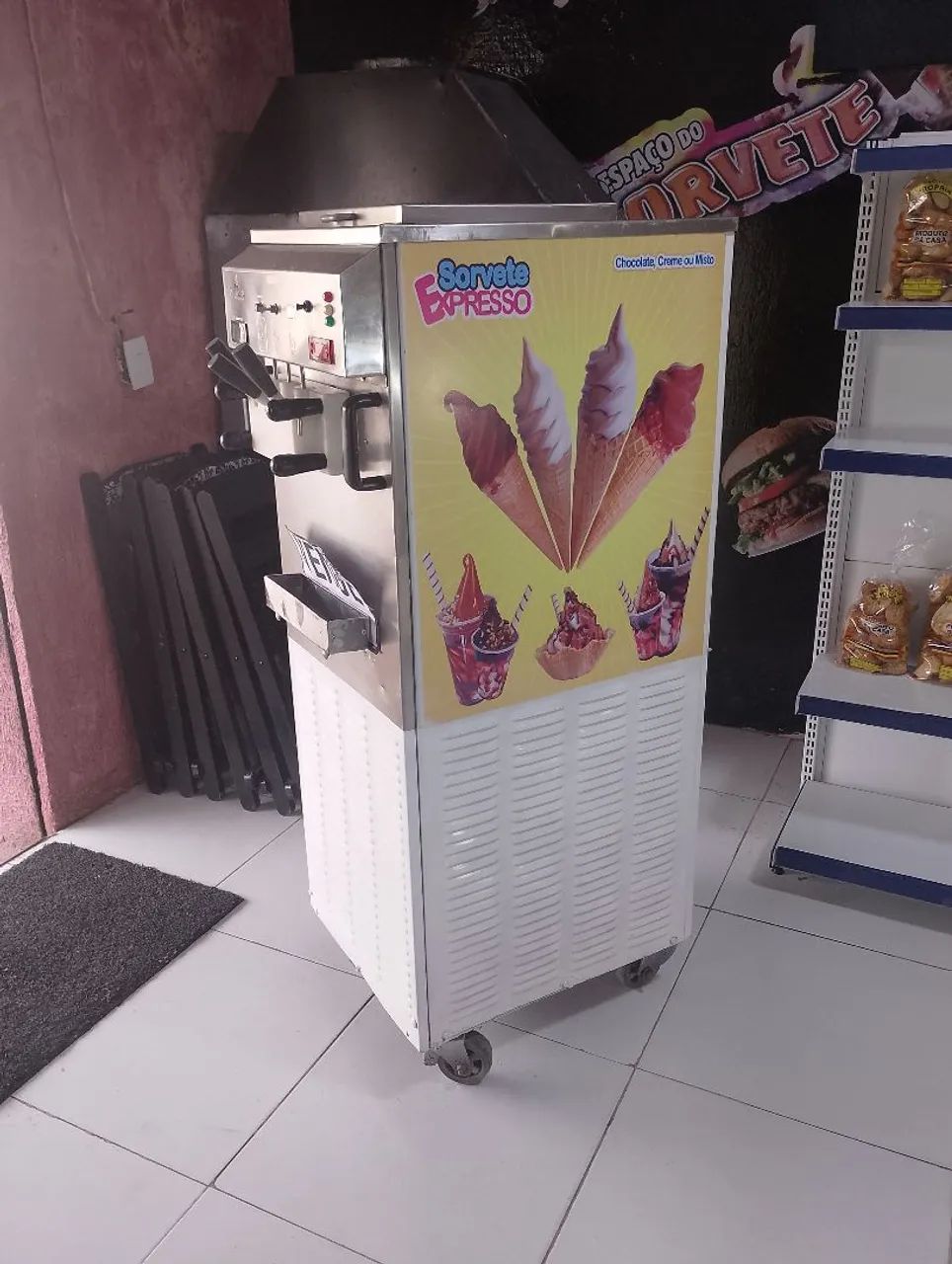 Máquina de sorvete expresso 