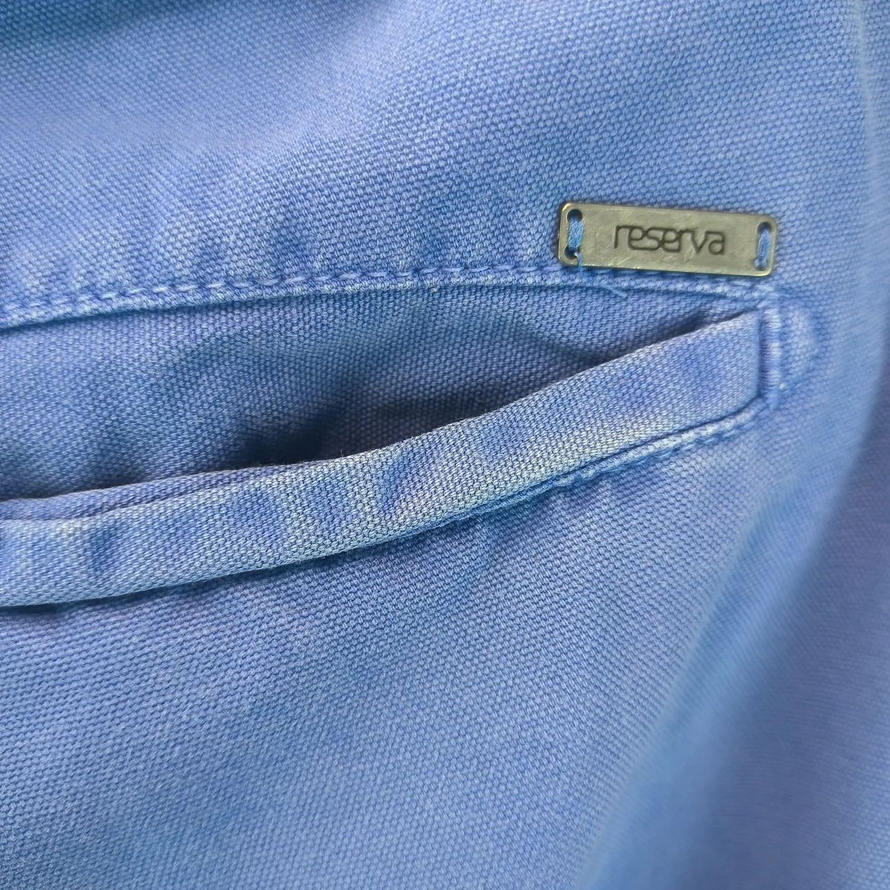Bermuda cargo reserva plussize masculina azul claro 48 - Foto 4