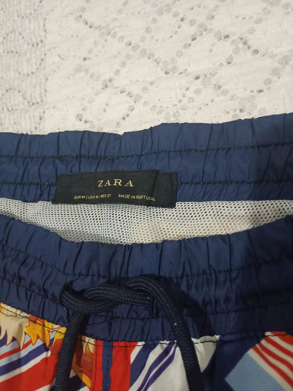 shorts zara estampado - Foto 2