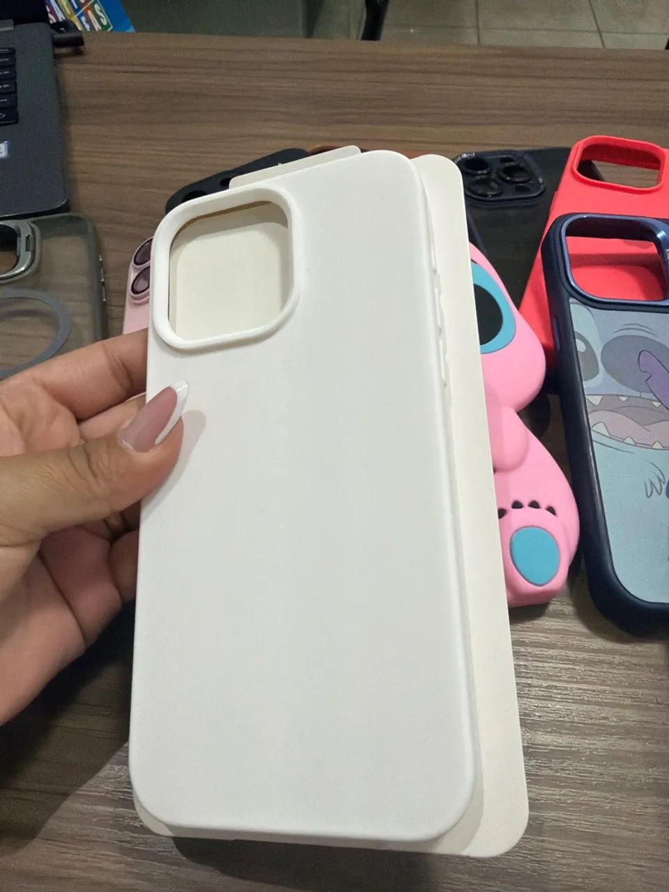 Capinha 15 ProMax Novas e Usadas  - Foto 4