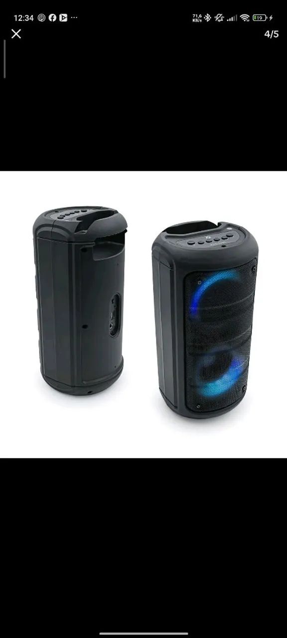 Caixa de som Bluetooth  - Foto 5