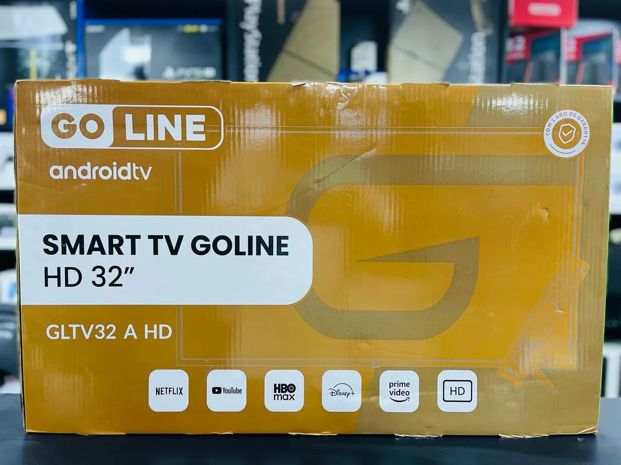 TV 32 POLEGADAS SMART ANDROID 14 NOVA ACEITAMOS TROCAS 