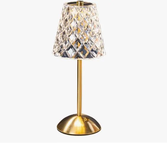 Luminária De Mesa De Cristal De Luxo Simples E Leve - Foto 5