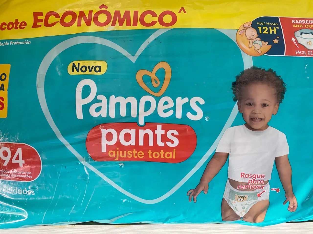 Fralda Pampers pants ajuste total  - Foto 2