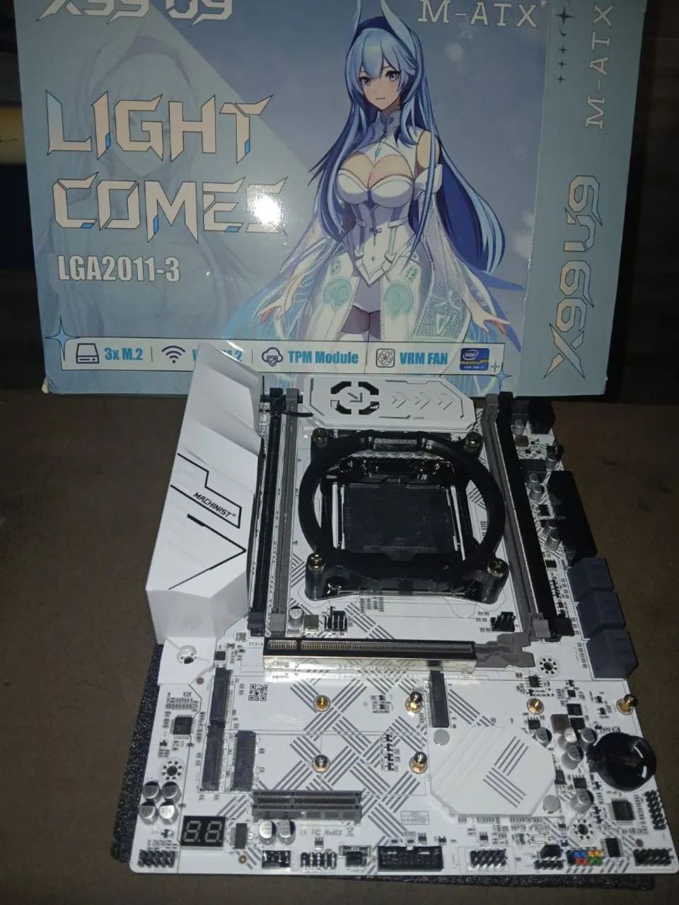 Placa mãe X99 u9 + TPM 2.0 - Foto 2