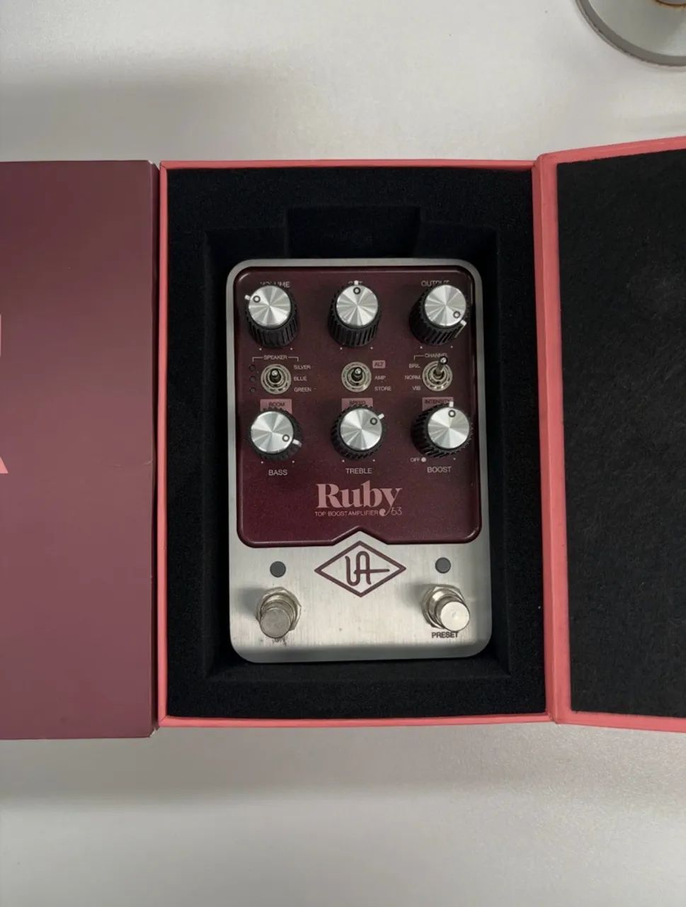 Pedal Ruby Universal Audio