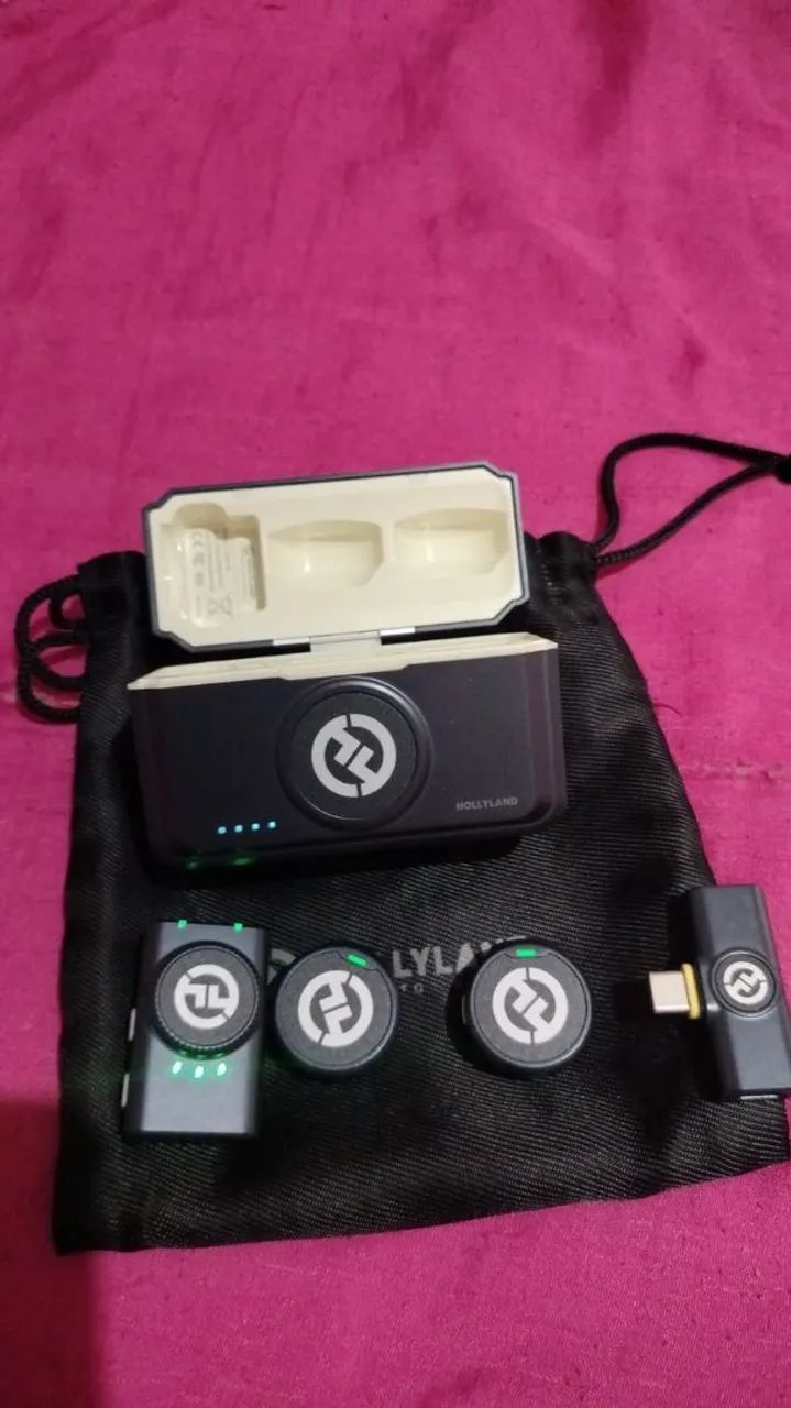 Microfone Lapela Hollyland Lark M2  - Foto 4