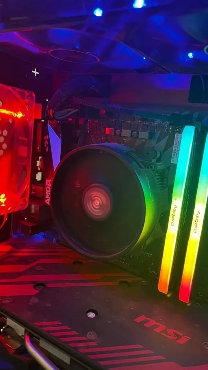 PC Gamer 16GB RAM e RX580 8GB MSI ARMOR - Foto 3
