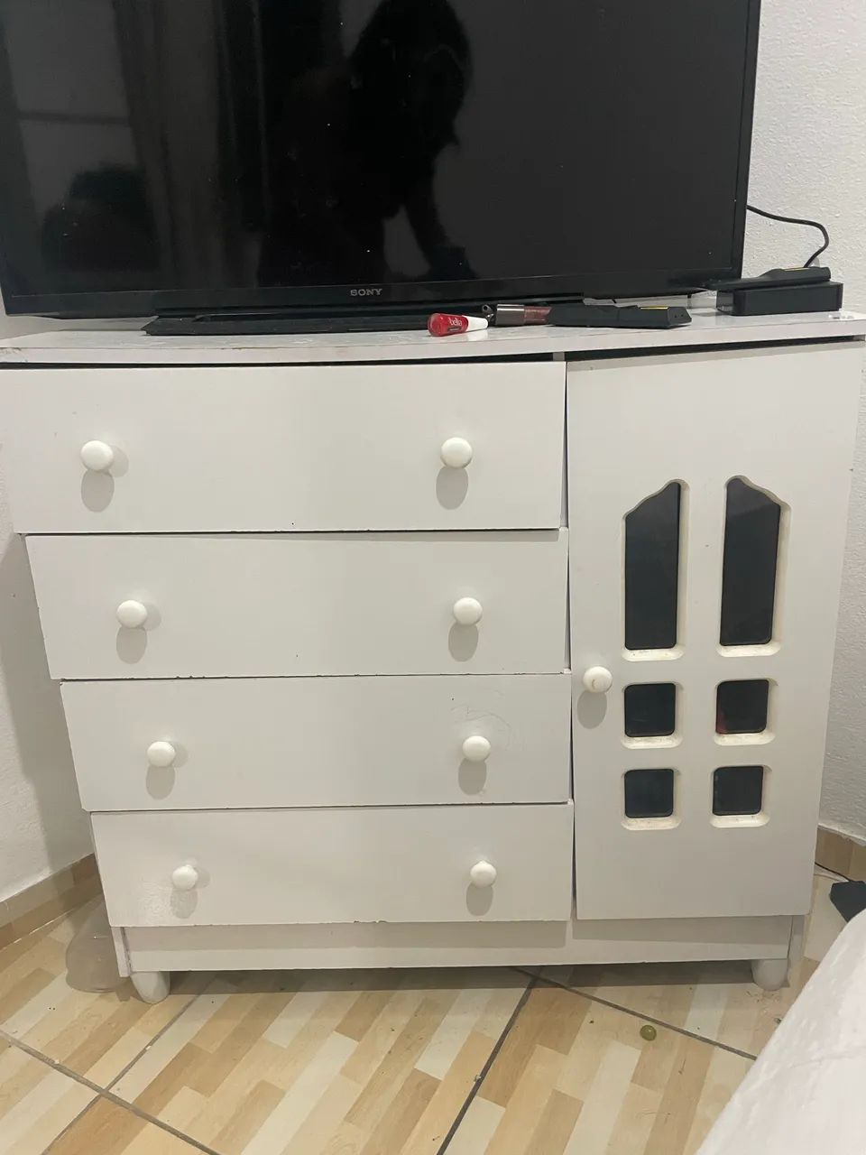 Cômoda 4 gavetas e sapateira  - Foto 2