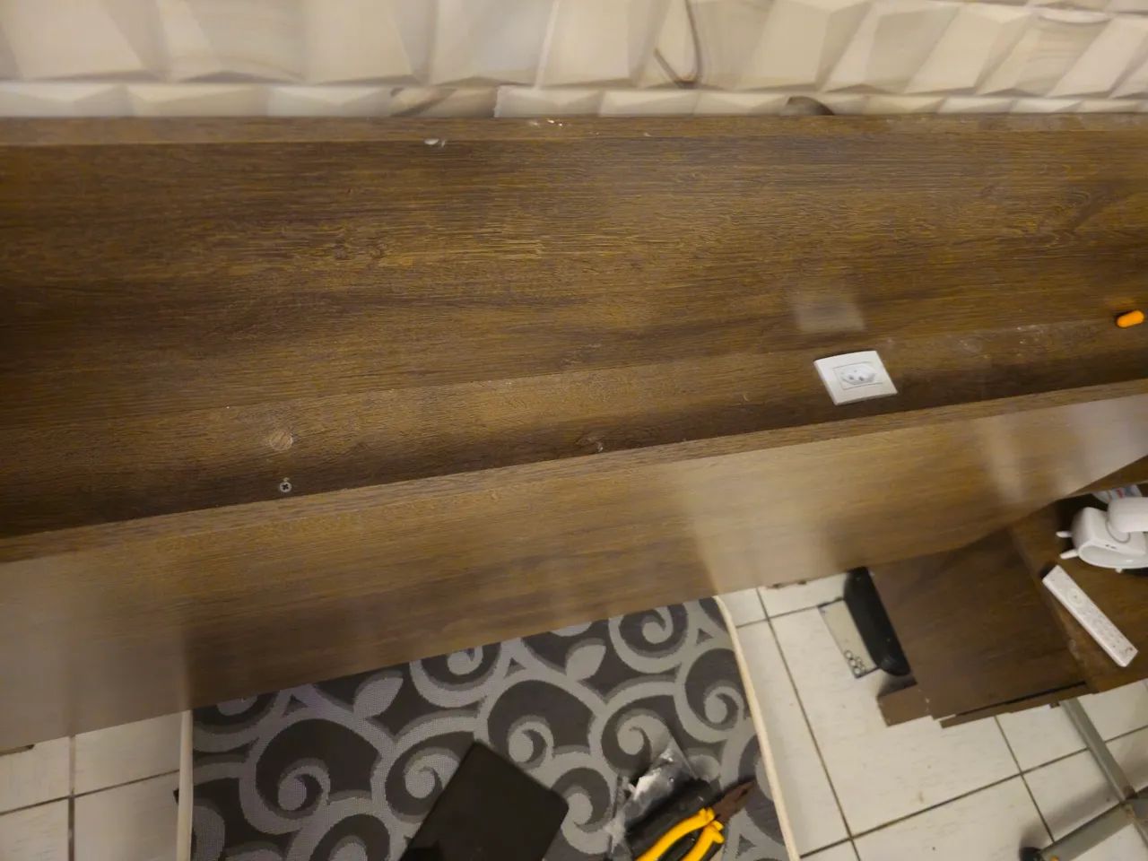 Cabeceira de cama queen com tomada - Foto 4