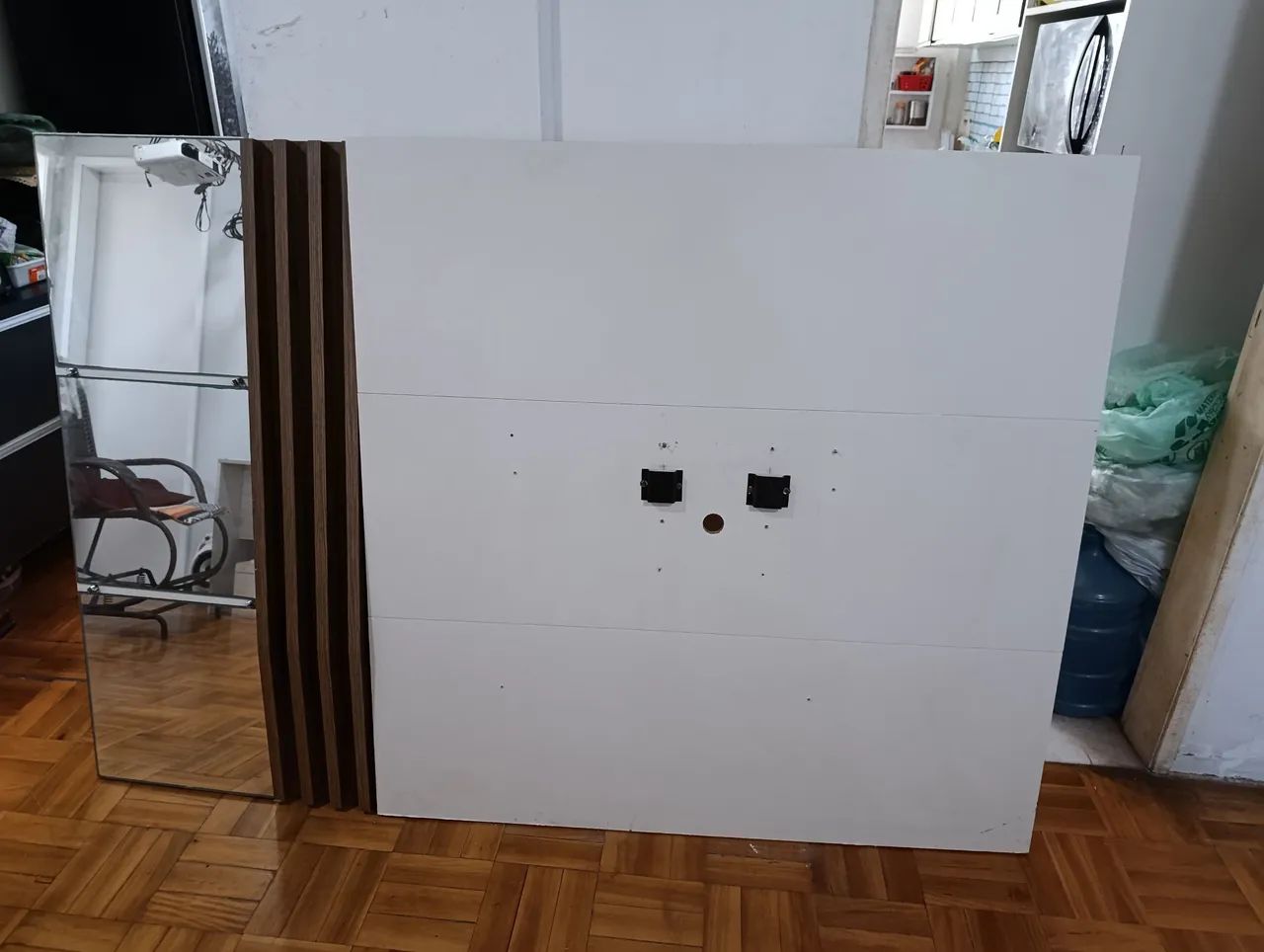Painel de TV com Suporte MDF - Foto 2