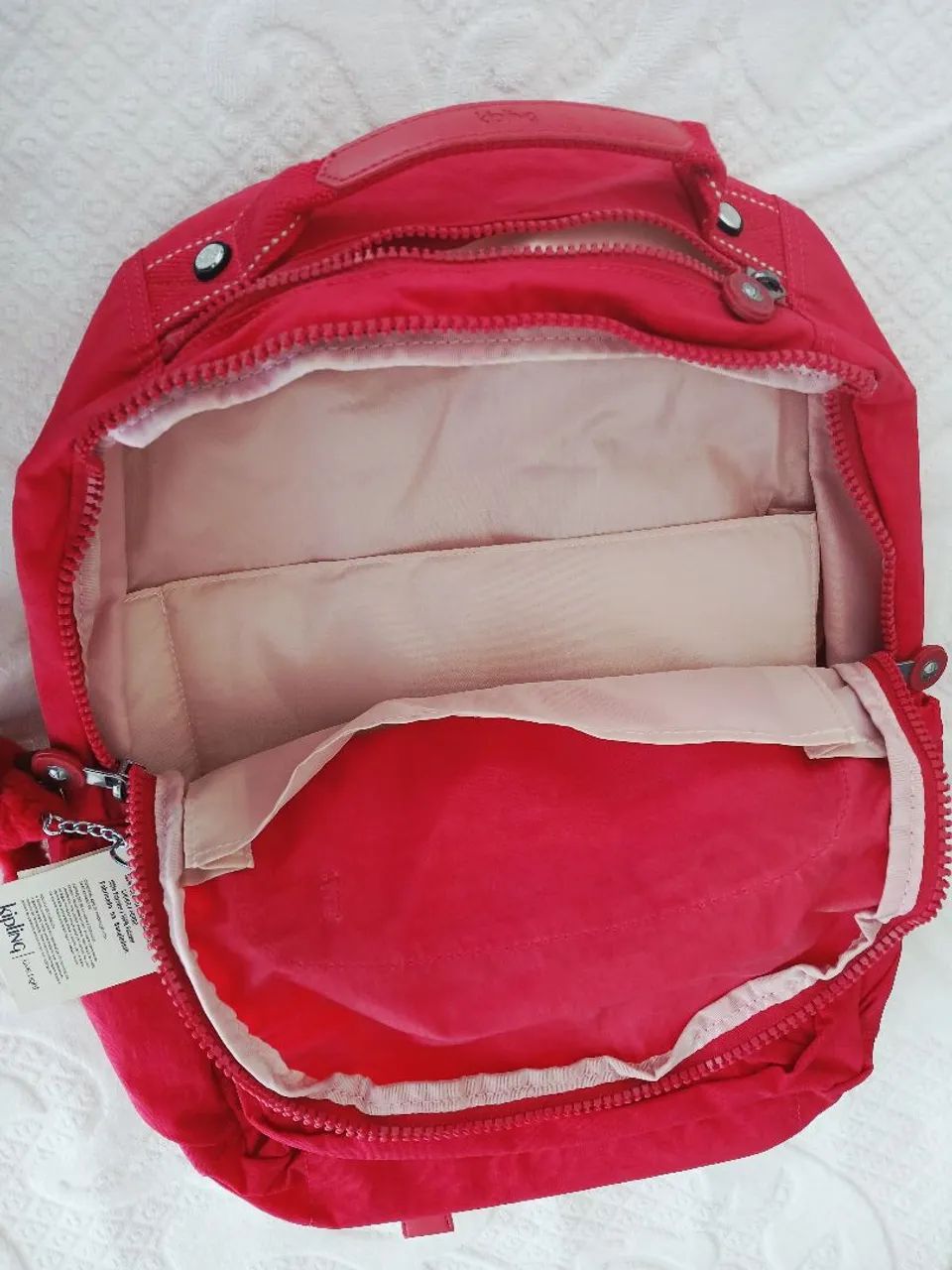 Mochila Kipling Soul Original NOVA - G - True Pink - Foto 4
