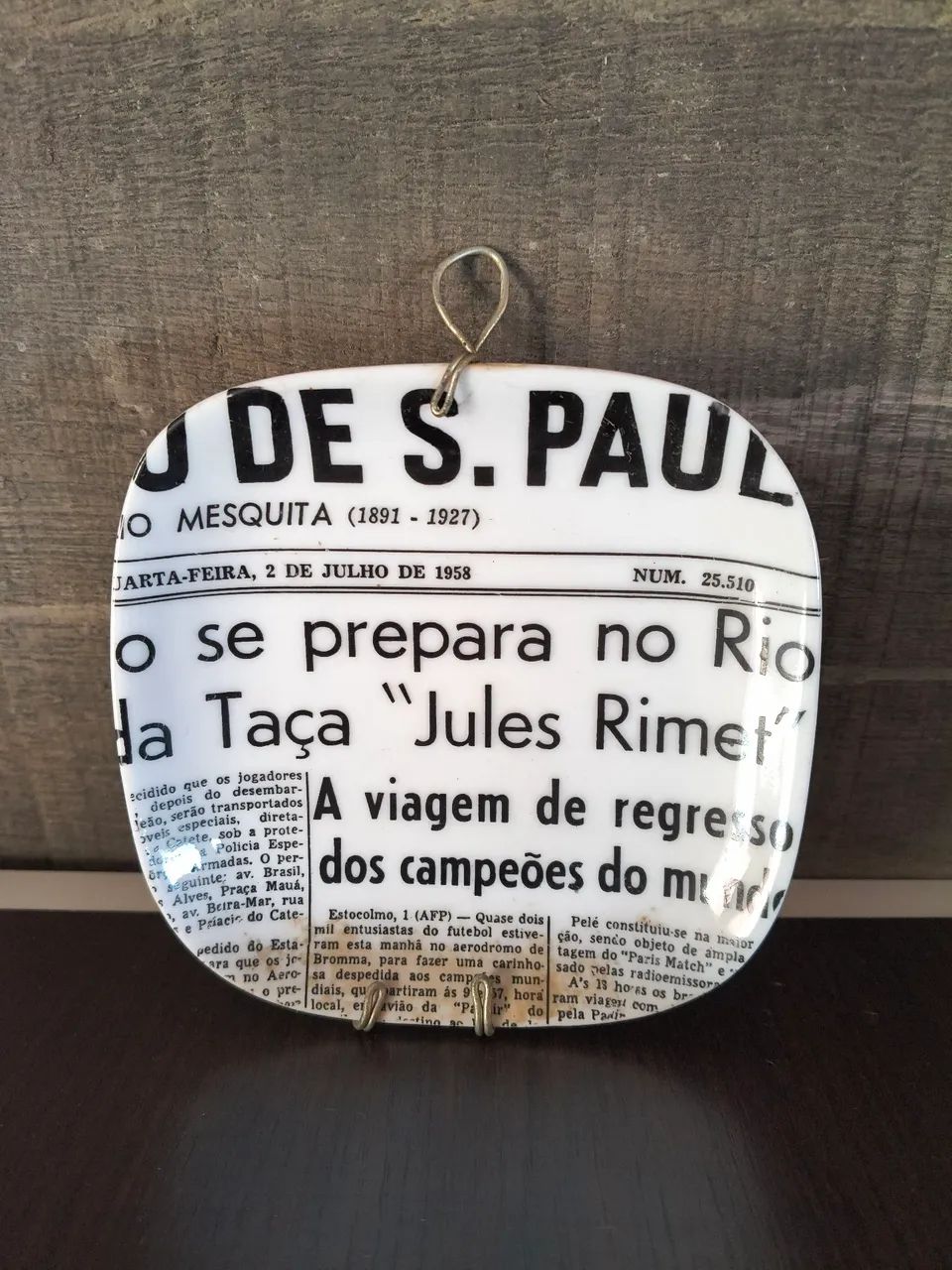 Itens antigos para colecao