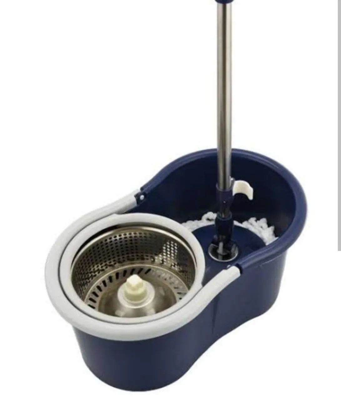 Mop Rotatório 360 Inox Condor Mop Giratório Cesto 12L Promoção Última Unidade - Foto 2