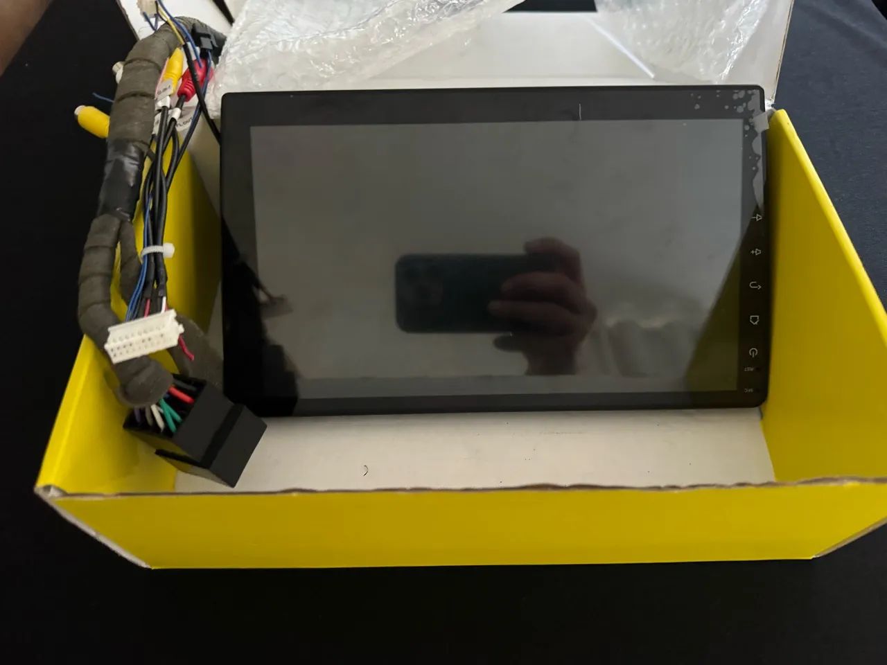 Multimídia automotiva 10 pegadas CarPlay e Android  - Foto 3