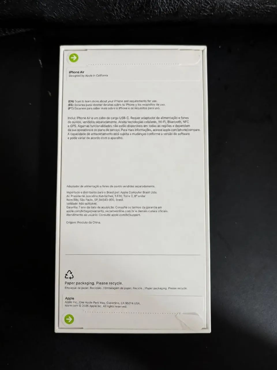 iPhone air 1Tb Light Gold  *LACRADO* - Foto 2