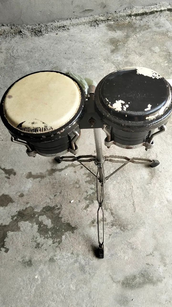Bongô com suporte  - Foto 2