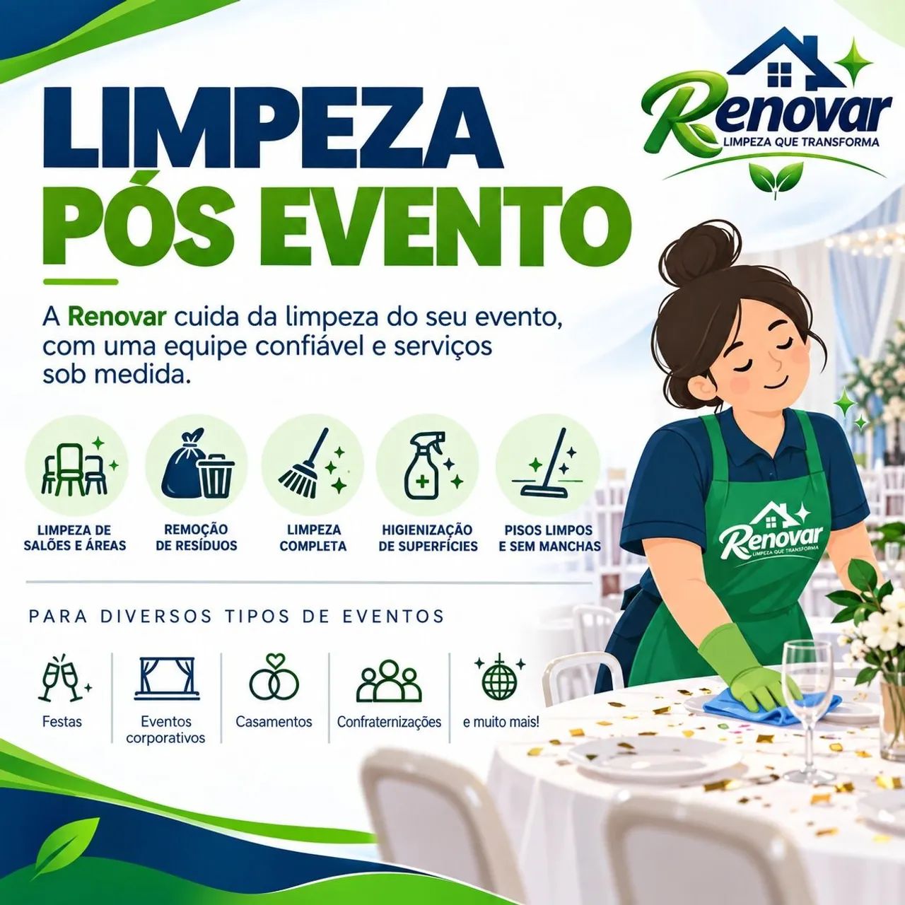 Faxinas e soluções em Limpeza - Renovar  - Foto 3