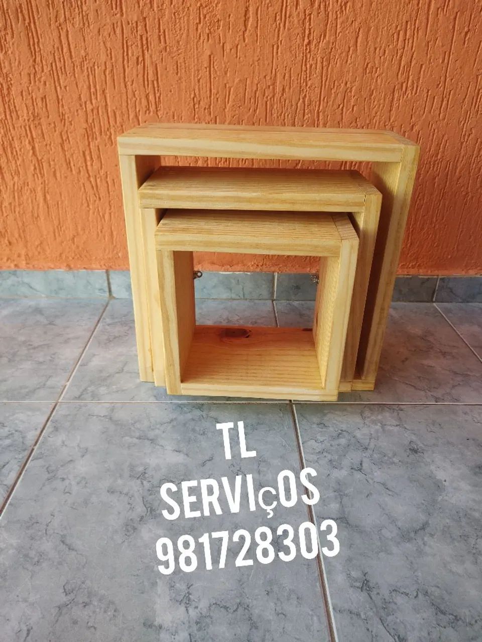 Nichos de madeira 