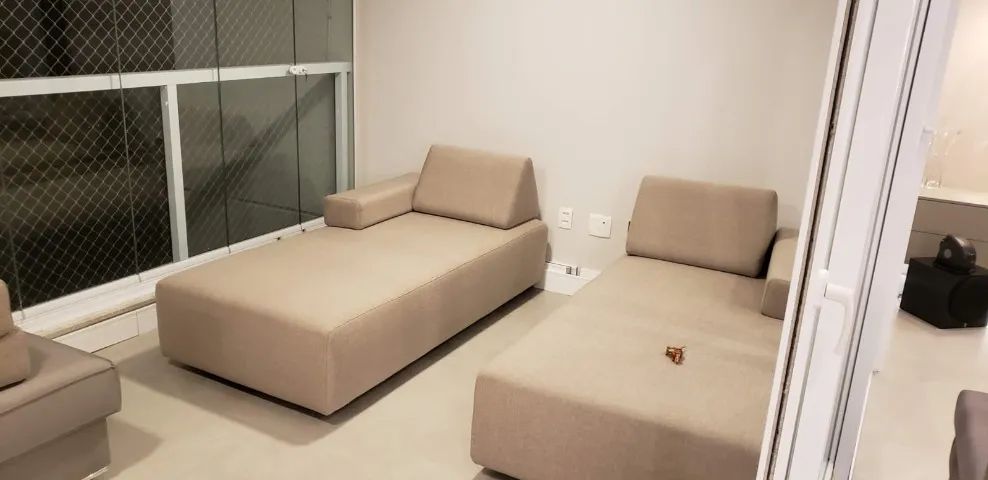 Conjunto  de dois sofás / chaise  2 lugares  marca Líder modelo way - Foto 4