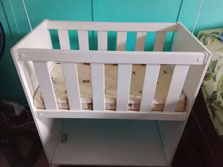 Mini berço com colchão 