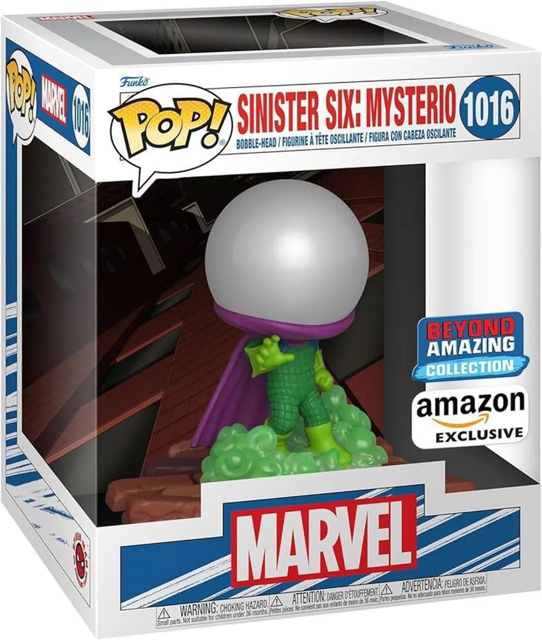 Funko Pop! Sinister Six: Mysterio (EXCLUSIVO)- Marvel