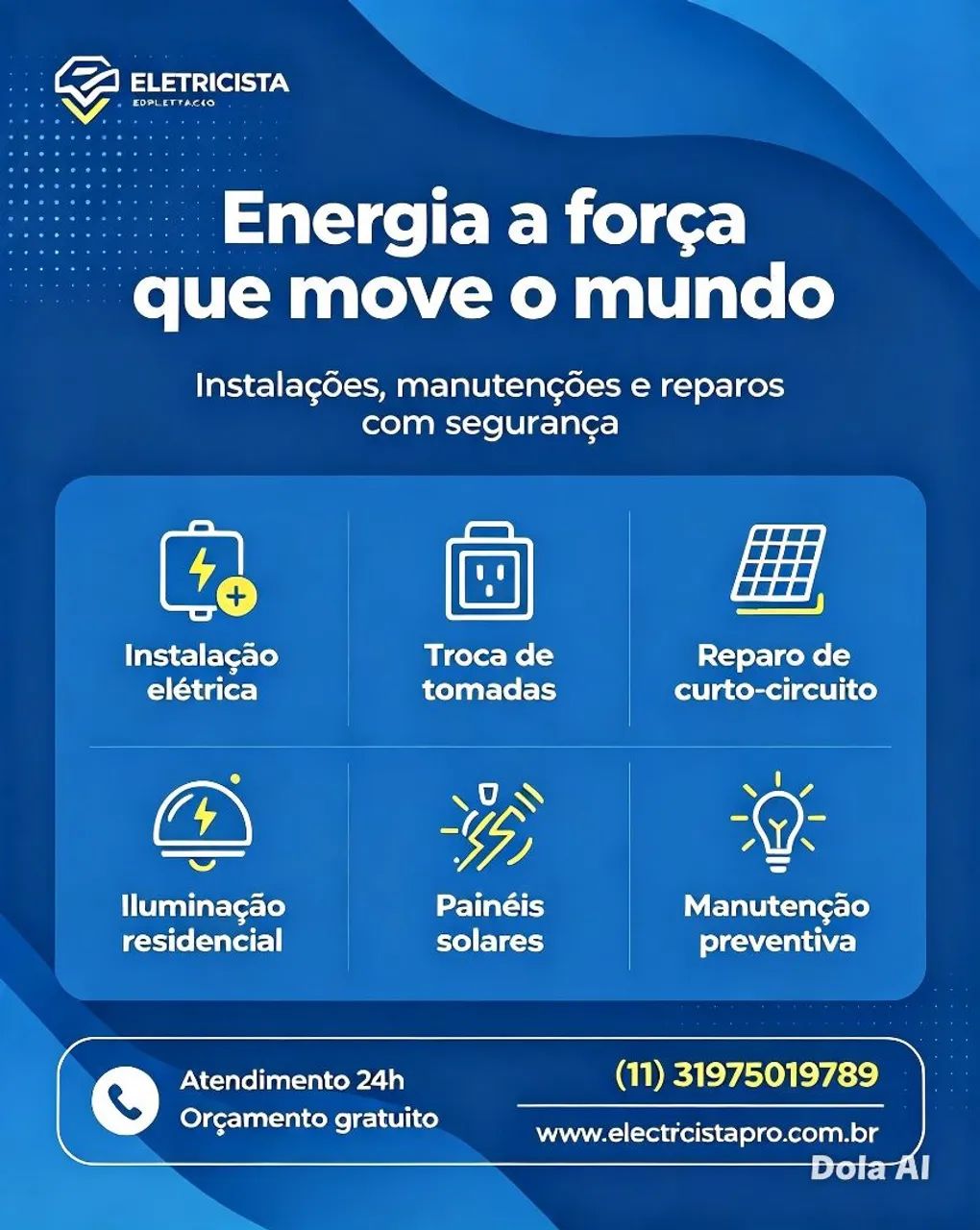 Eletricista e pequenos reparos 