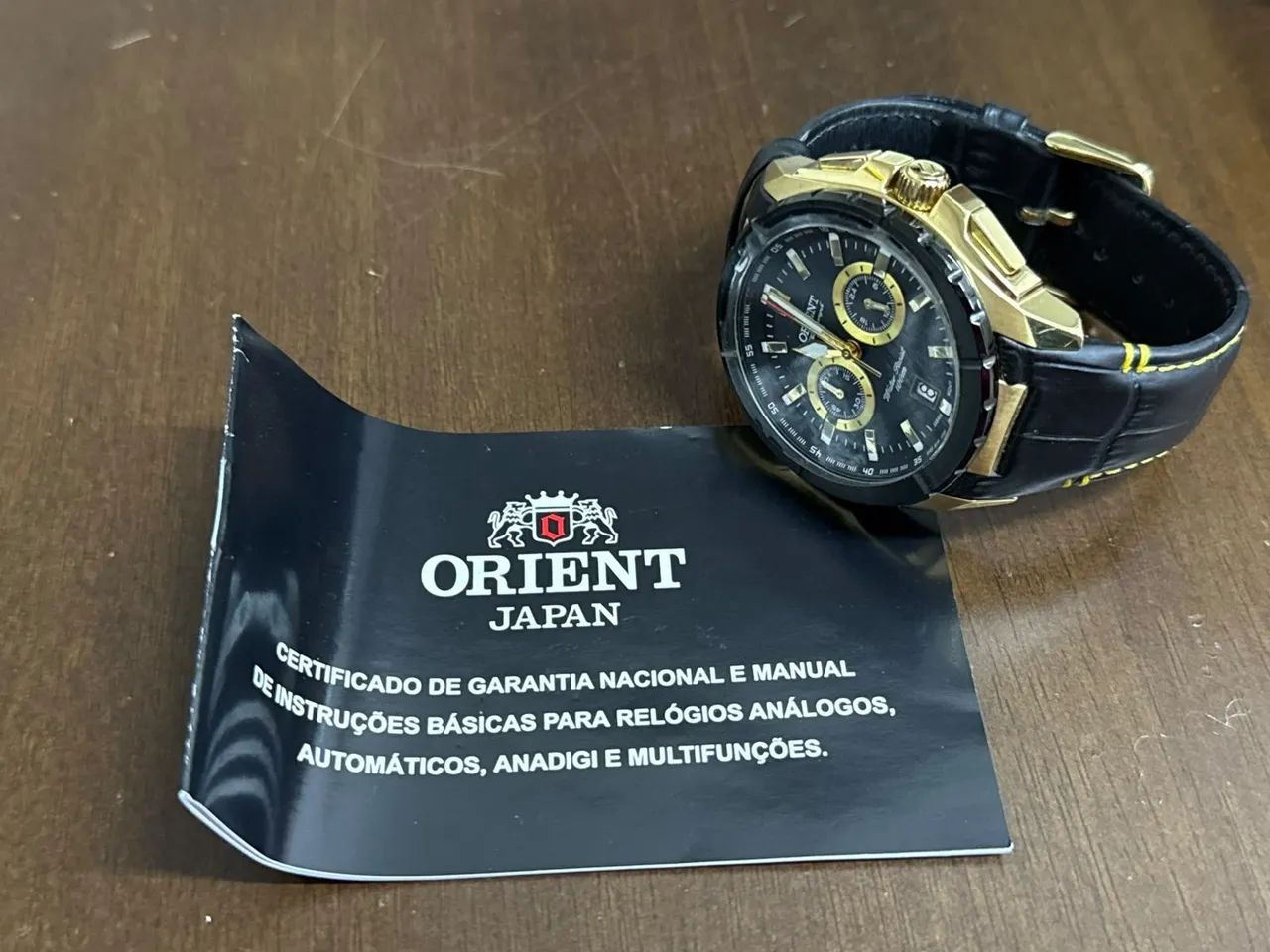 Orient Masculino Cronógrafo MTSCC044 - Foto 4