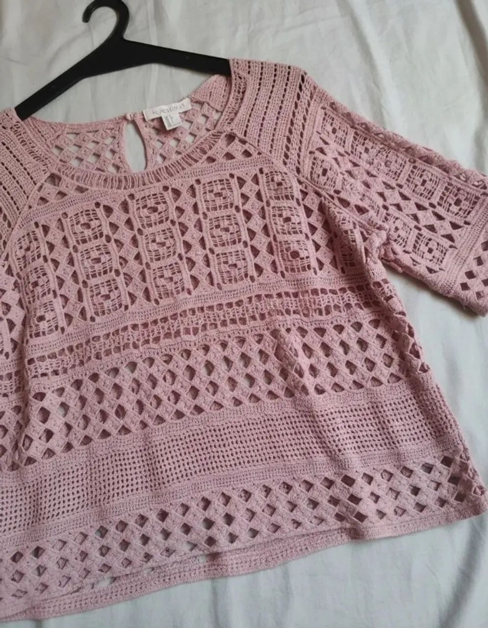blusa rosa tricot forever 21 original - Foto 3